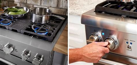 unhooking a gas range